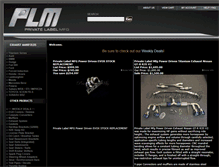 Tablet Screenshot of privatelabelmfg.com